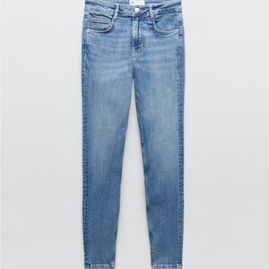 Zara Mid Rise Skinny Jean Sz 6